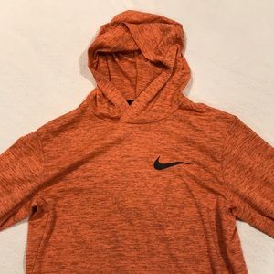 Nike long sleeve t-shirt with hood